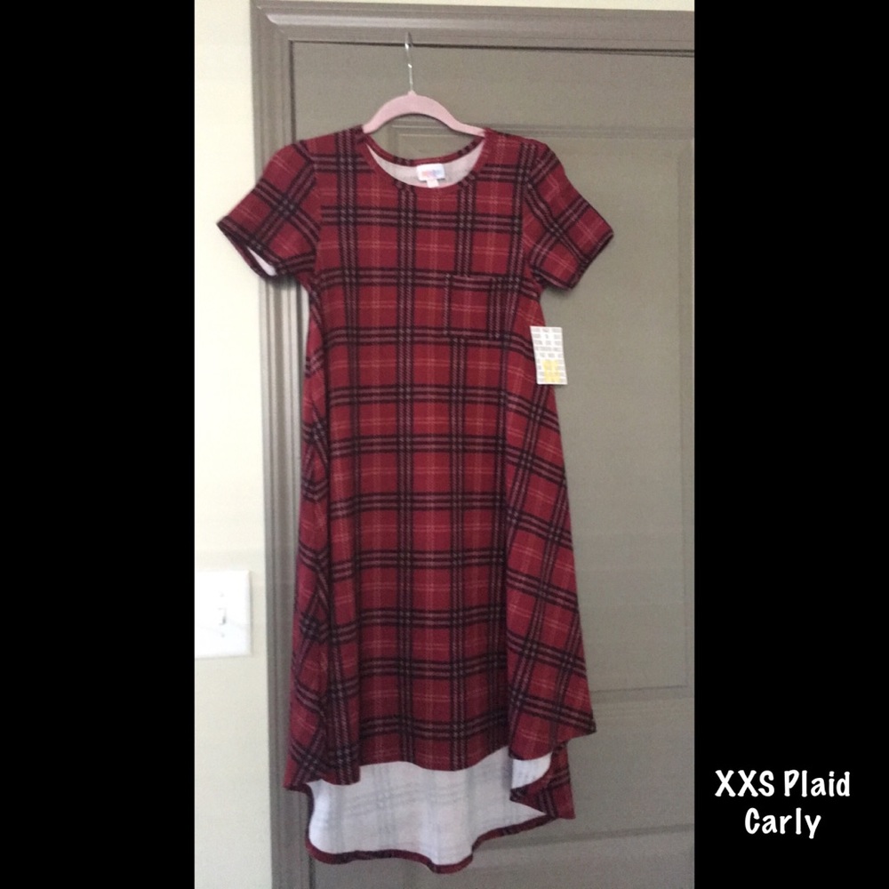 LULAROE plaid Carly